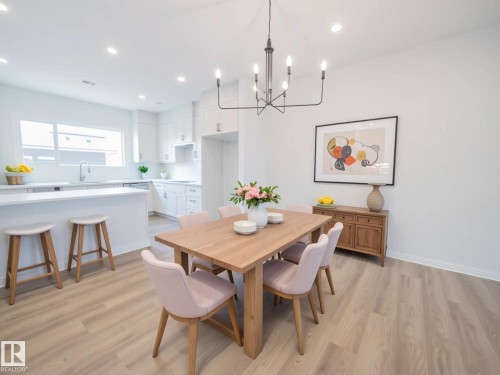 3224 Dallas Schmidt Drive, Edmonton, AB - Indoor Photo Showing Dining Room