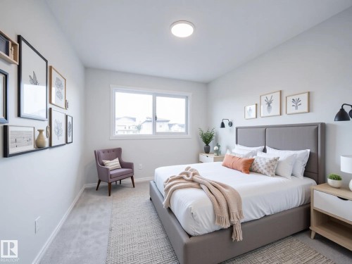 3224 Dallas Schmidt Drive, Edmonton, AB - Indoor Photo Showing Bedroom