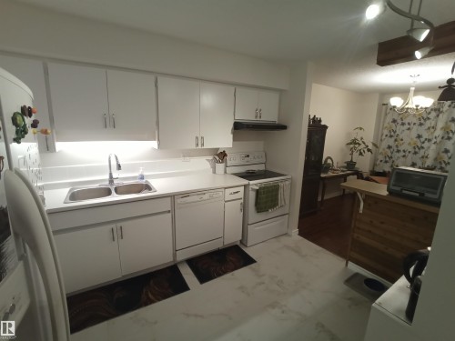 3254 130A Avenue, Edmonton, AB - Indoor Photo Showing Kitchen With Double Sink