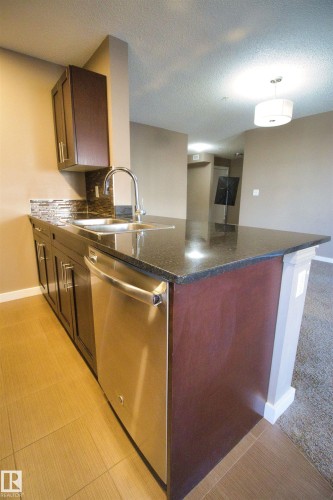 124 12025 22 Avenue, Edmonton, AB - Indoor Photo Showing Kitchen