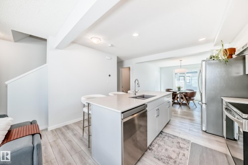 5043 Kinney Link, Edmonton, AB - Indoor Photo Showing Kitchen With Double Sink