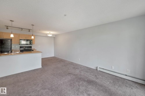 319 13907 136 Street, Edmonton, AB - Indoor Photo Showing Kitchen With Double Sink
