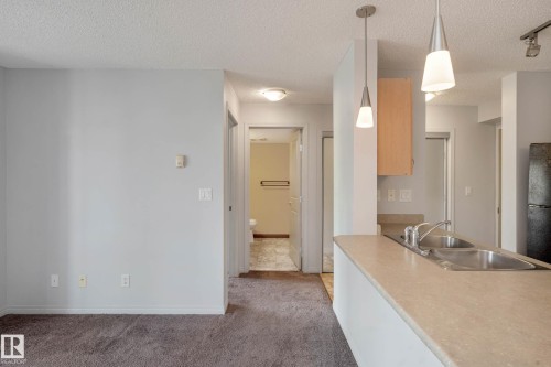 319 13907 136 Street, Edmonton, AB - Indoor Photo Showing Kitchen With Double Sink