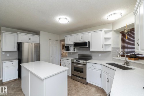 12 Elsinore Place, Edmonton, AB - Indoor Photo Showing Kitchen