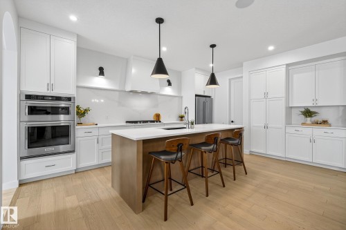 9721 96 Street, Edmonton, AB - Indoor Photo Showing Kitchen With Upgraded Kitchen