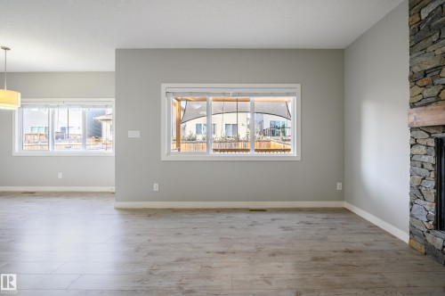 7298 Edgemont Way, Edmonton, AB - Indoor With Fireplace
