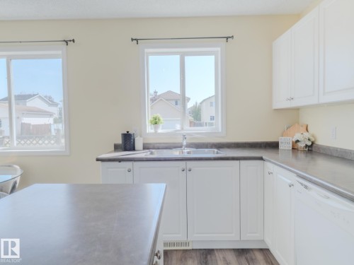 15013 135A Street, Edmonton, AB - Indoor Photo Showing Kitchen With Double Sink