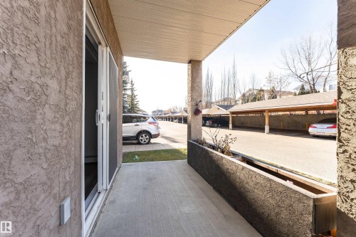 View of porch - 108 2305 35A Avenue, Edmonton, AB - Outdoor With Exterior