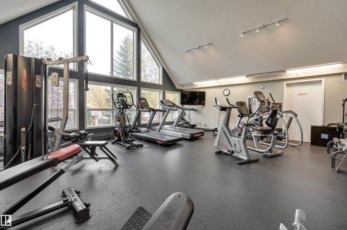 336 9008 99 Avenue, Edmonton, AB - Indoor Photo Showing Gym Room