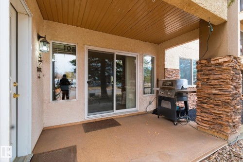 106 8956 156 Street, Edmonton, AB - Outdoor With Deck Patio Veranda With Exterior