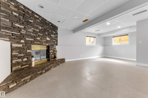 3313 43 Street, Edmonton, AB - Indoor With Fireplace