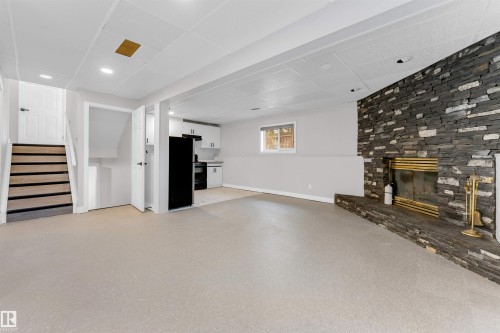 3313 43 Street, Edmonton, AB - Indoor With Fireplace