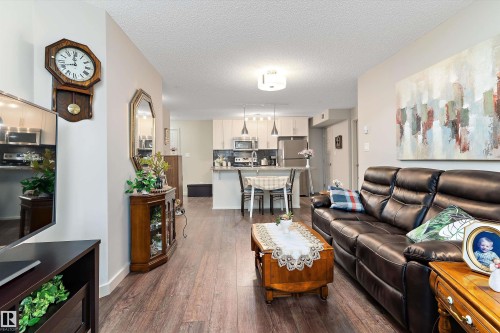 213 5510 Schonsee Drive, Edmonton, AB - Indoor Photo Showing Living Room