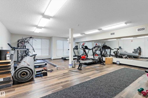 213 5510 Schonsee Drive, Edmonton, AB - Indoor Photo Showing Gym Room