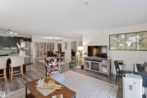 204 14808 125 Street, Edmonton, AB - Indoor Photo Showing Living Room