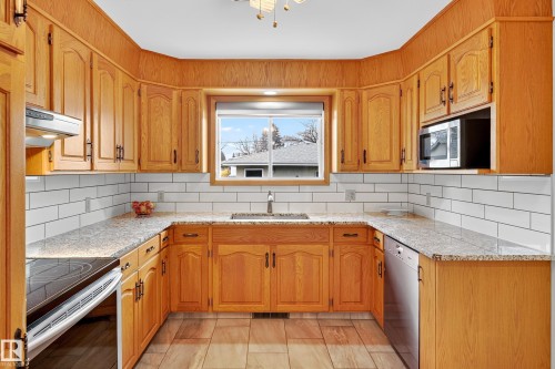 9616 154 Street, Edmonton, AB - Indoor Photo Showing Kitchen