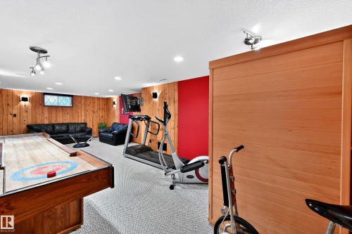 9616 154 Street, Edmonton, AB - Indoor Photo Showing Gym Room