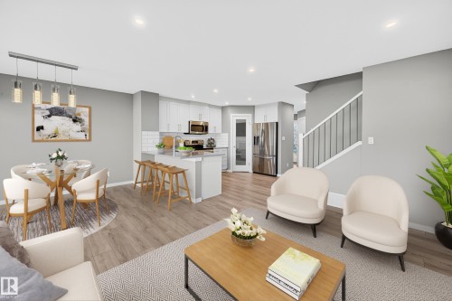 244 Larch Crescent, Leduc, AB - Indoor Photo Showing Living Room