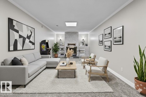 13311 Dovercourt Avenue, Edmonton, AB - Indoor Photo Showing Living Room