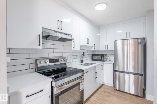 2309 85 Street, Edmonton, AB - Indoor Photo Showing Kitchen With Double Sink