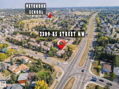 2309 85 Street, Edmonton, AB - Outdoor With View