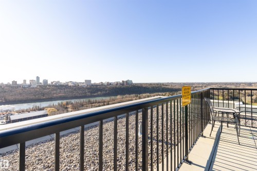 1401 9816 112 Street, Edmonton, AB - Outdoor With Balcony With View