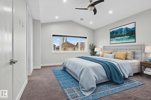 8536 19 Avenue, Edmonton, AB - Indoor Photo Showing Bedroom