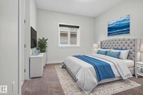 8536 19 Avenue, Edmonton, AB - Indoor Photo Showing Bedroom