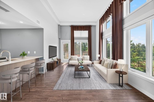 513 5 St Louis Street, St. Albert, AB - Indoor Photo Showing Living Room