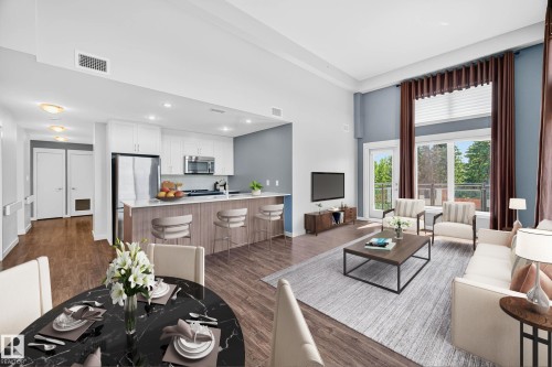 513 5 St Louis Street, St. Albert, AB - Indoor Photo Showing Living Room