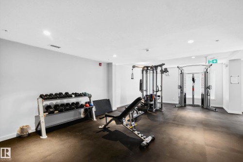 513 5 St Louis Street, St. Albert, AB - Indoor Photo Showing Gym Room