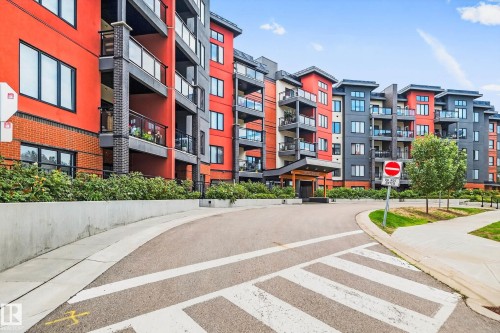 513 5 St Louis Street, St. Albert, AB - Outdoor With Balcony With Facade