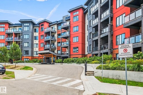 513 5 St Louis Street, St. Albert, AB - Outdoor With Balcony With Facade