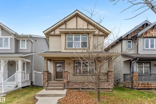 610 Tamarack Road, Edmonton, AB - Outdoor With Deck Patio Veranda With Facade