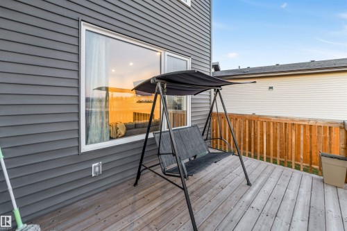 6205 46 Avenue, Beaumont, AB - Outdoor With Deck Patio Veranda With Exterior