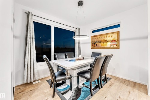 6205 46 Avenue, Beaumont, AB - Indoor Photo Showing Dining Room