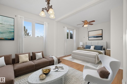 14524 21 Street, Edmonton, AB - Indoor Photo Showing Living Room