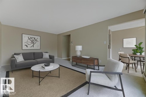 207 11465 41 Avenue, Edmonton, AB - Indoor Photo Showing Living Room