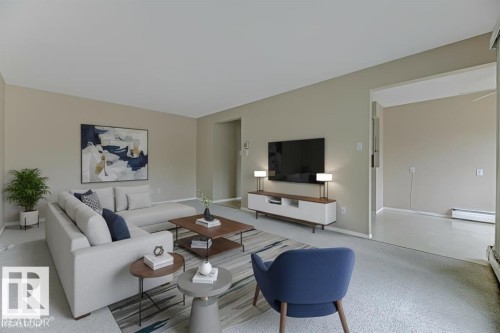 207 11465 41 Avenue, Edmonton, AB - Indoor Photo Showing Living Room