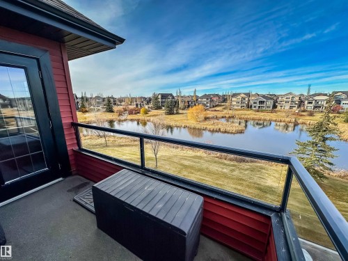 3438 West Landing, Edmonton, AB - Outdoor With Body Of Water With Balcony With View