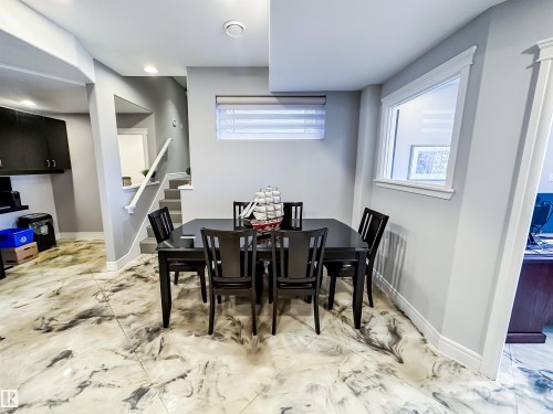 3438 West Landing, Edmonton, AB - Indoor Photo Showing Dining Room