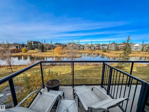 3438 West Landing, Edmonton, AB - Outdoor With Body Of Water With Balcony With View