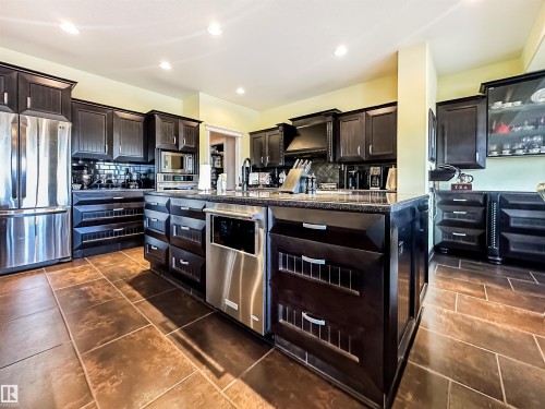 3438 West Landing, Edmonton, AB - Indoor Photo Showing Kitchen With Upgraded Kitchen
