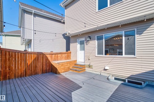 2208 82 Street, Edmonton, AB - Outdoor With Deck Patio Veranda With Exterior