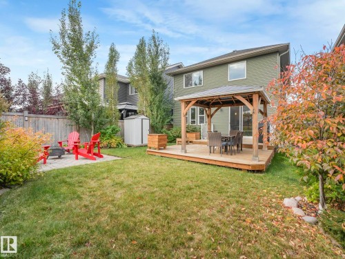 3613 Cherry Link Link, Edmonton, AB - Outdoor With Deck Patio Veranda With Backyard