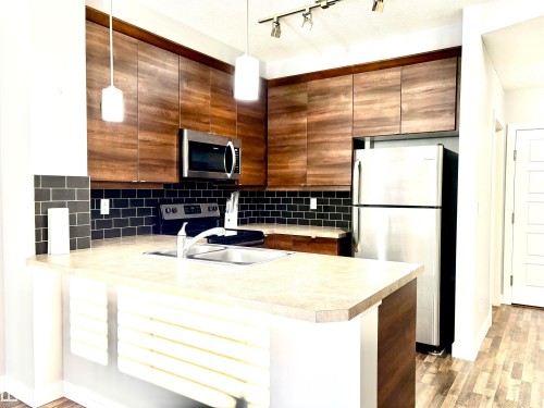 106 2590 Anderson Way, Edmonton, AB - Indoor Photo Showing Kitchen