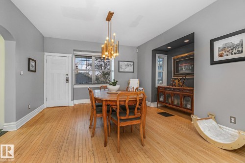 10823 125 Street, Edmonton, AB - Indoor Photo Showing Dining Room