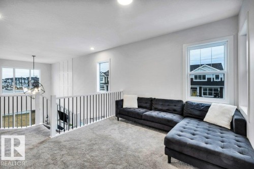 560 Stout Bend, Leduc, AB - Indoor Photo Showing Living Room