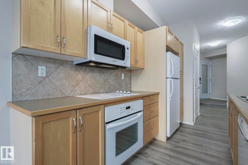 100 4835 104A Street Nw, Edmonton, AB - Indoor Photo Showing Kitchen