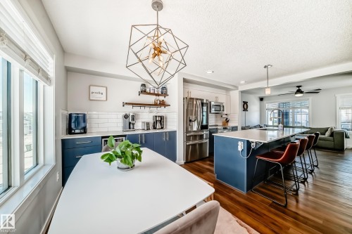 1077 Cy Becker Road, Edmonton, AB - Indoor Photo Showing Dining Room